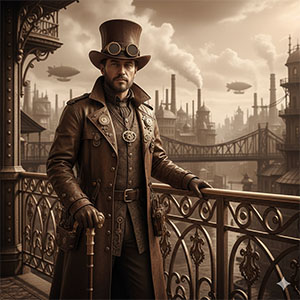 蒸氣空間冒險家角色