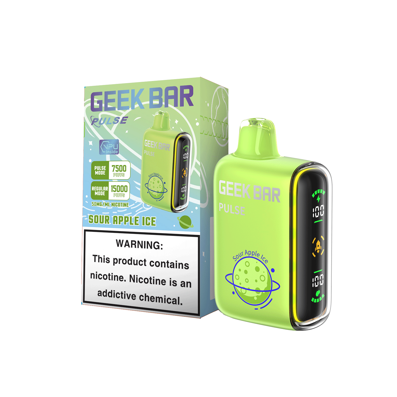 味覺達人 美國 GEEK BAR PULSE VAPE 脈衝/常規 2種模式