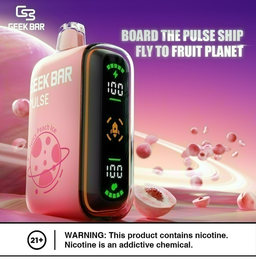 味覺達人 美國 GEEK BAR PULSE VAPE 脈衝/常規 2種模式
