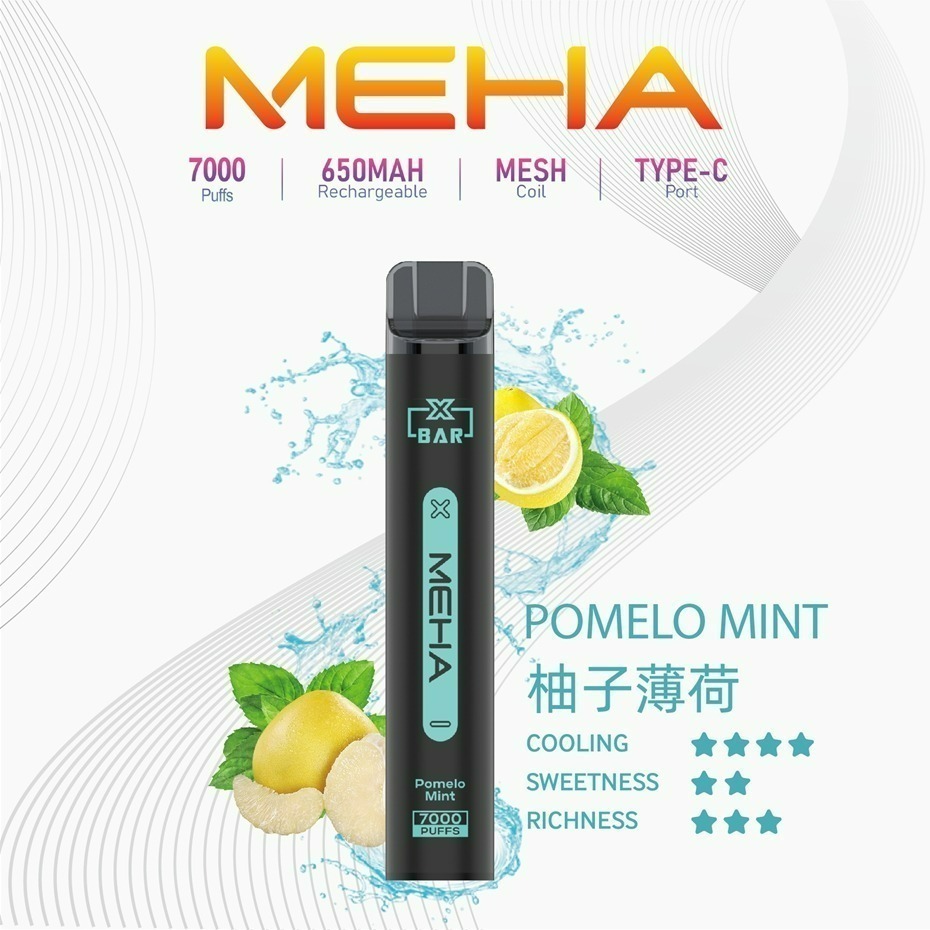 味覺達人 MEHA魅嗨拋棄式一次性 7000口小黑條