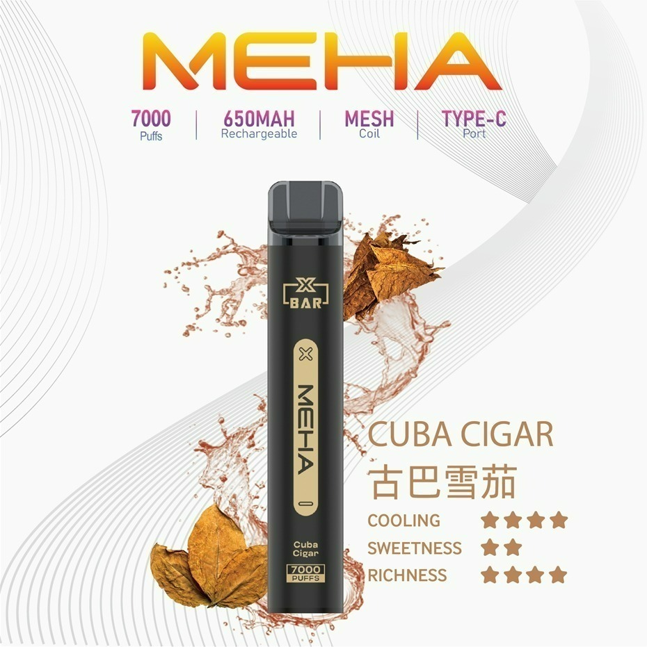 味覺達人 MEHA魅嗨拋棄式一次性 7000口小黑條