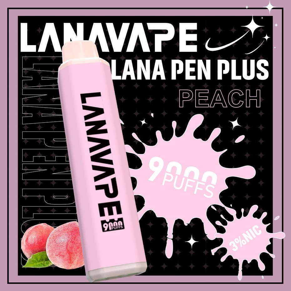 LANA煙桿 LANA9000口 一次性拋棄式 持久续航 & 快速充电