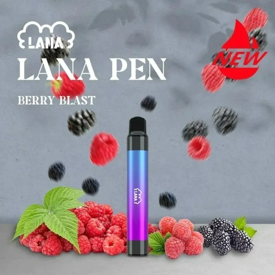 味覺達人 LANA PEN 2000口 一次性拋棄式煙彈 2000口大口數 3.5%