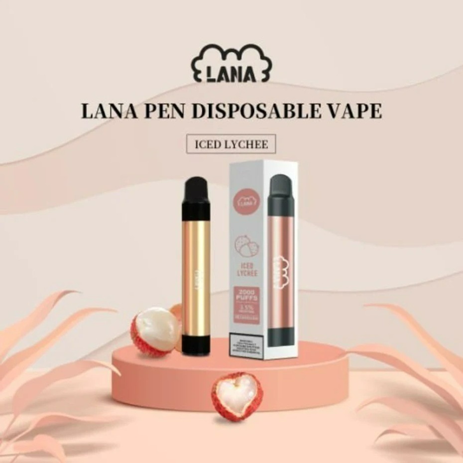味覺達人 LANA PEN 2000口 一次性拋棄式煙彈 2000口大口數 3.5%