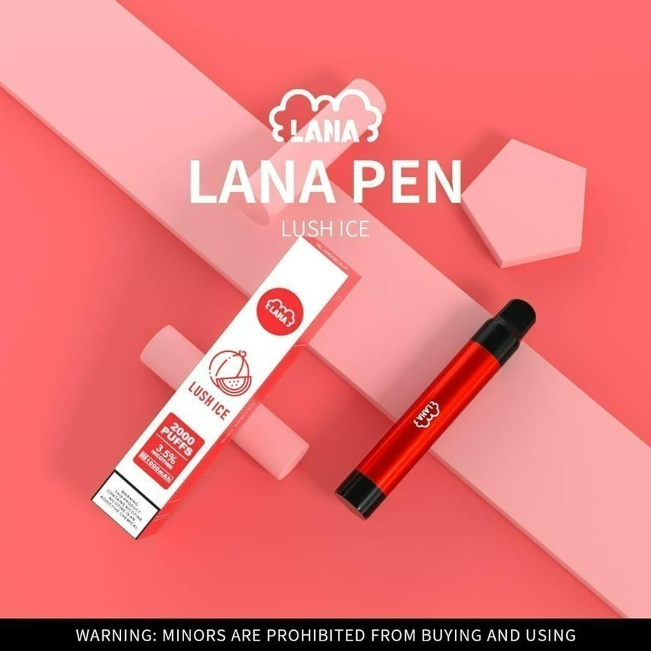 味覺達人 LANA PEN 2000口 一次性拋棄式煙彈 2000口大口數 3.5%